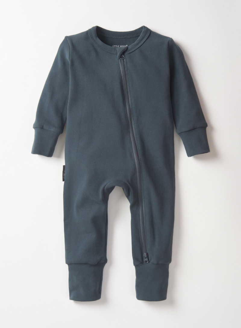 2-Way Zip Romper - Night Fall