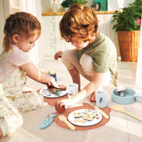 Dining Set - Role play - wooden toys