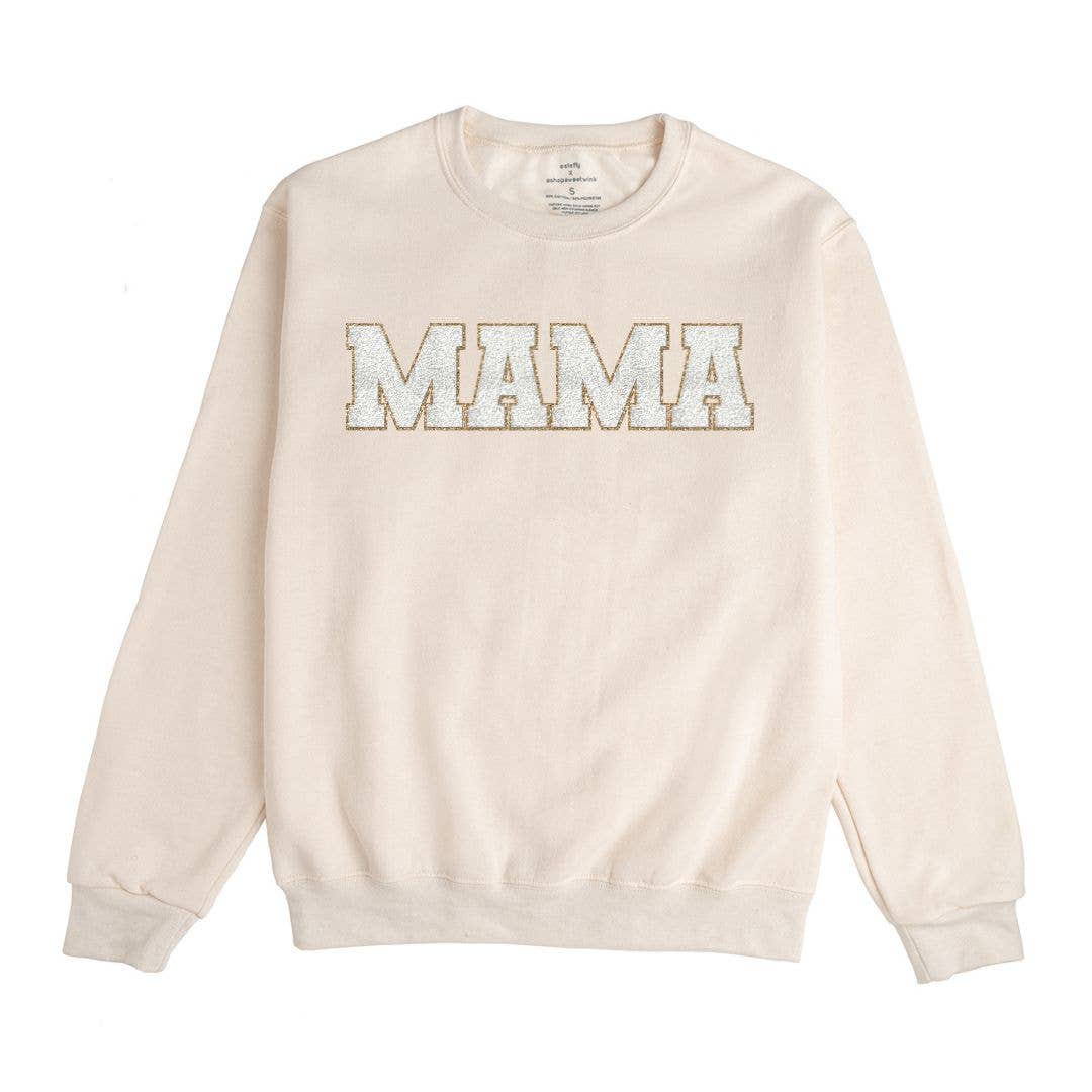 Mama Patch Adult Sweatshirt - Mother's Day