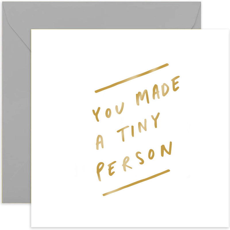 Tiny Person Card - New Baby Card