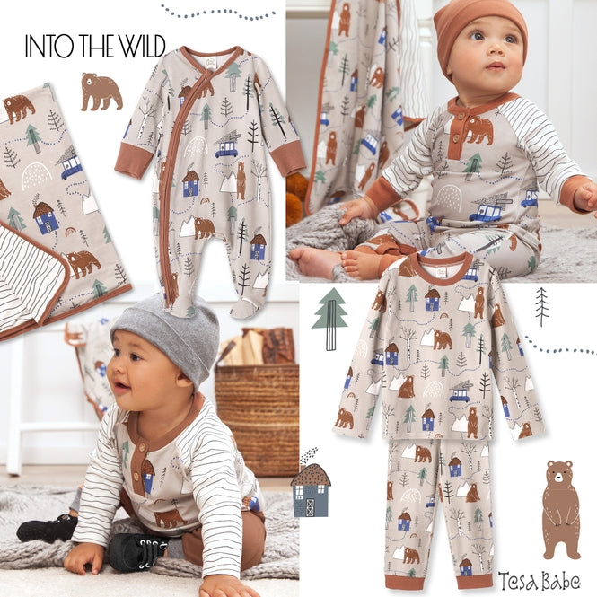 Into the Wild Stroller Blanket