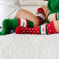 Classic Christmas Knee High Socks 3-Pack