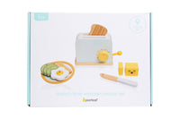 Brunch Time Wooden Toaster Set