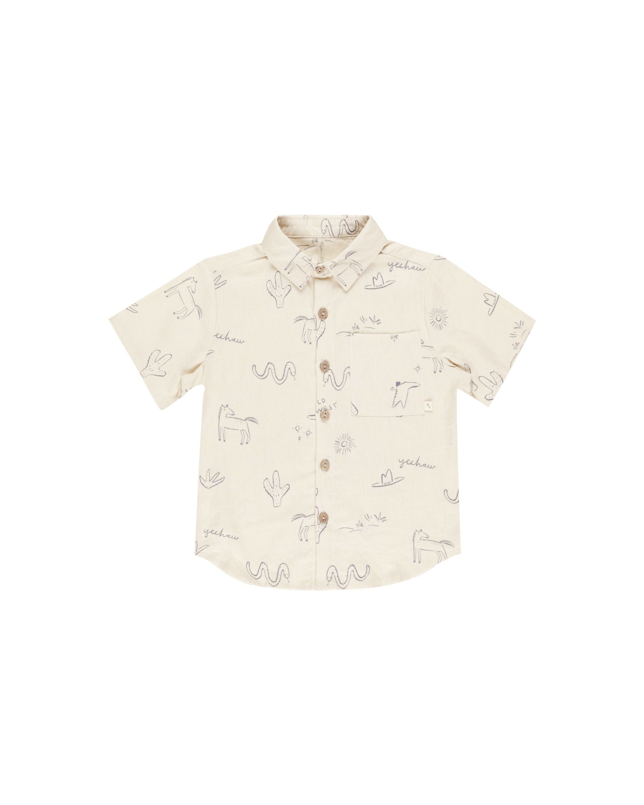 COLLARED SHIRT || WILD WEST