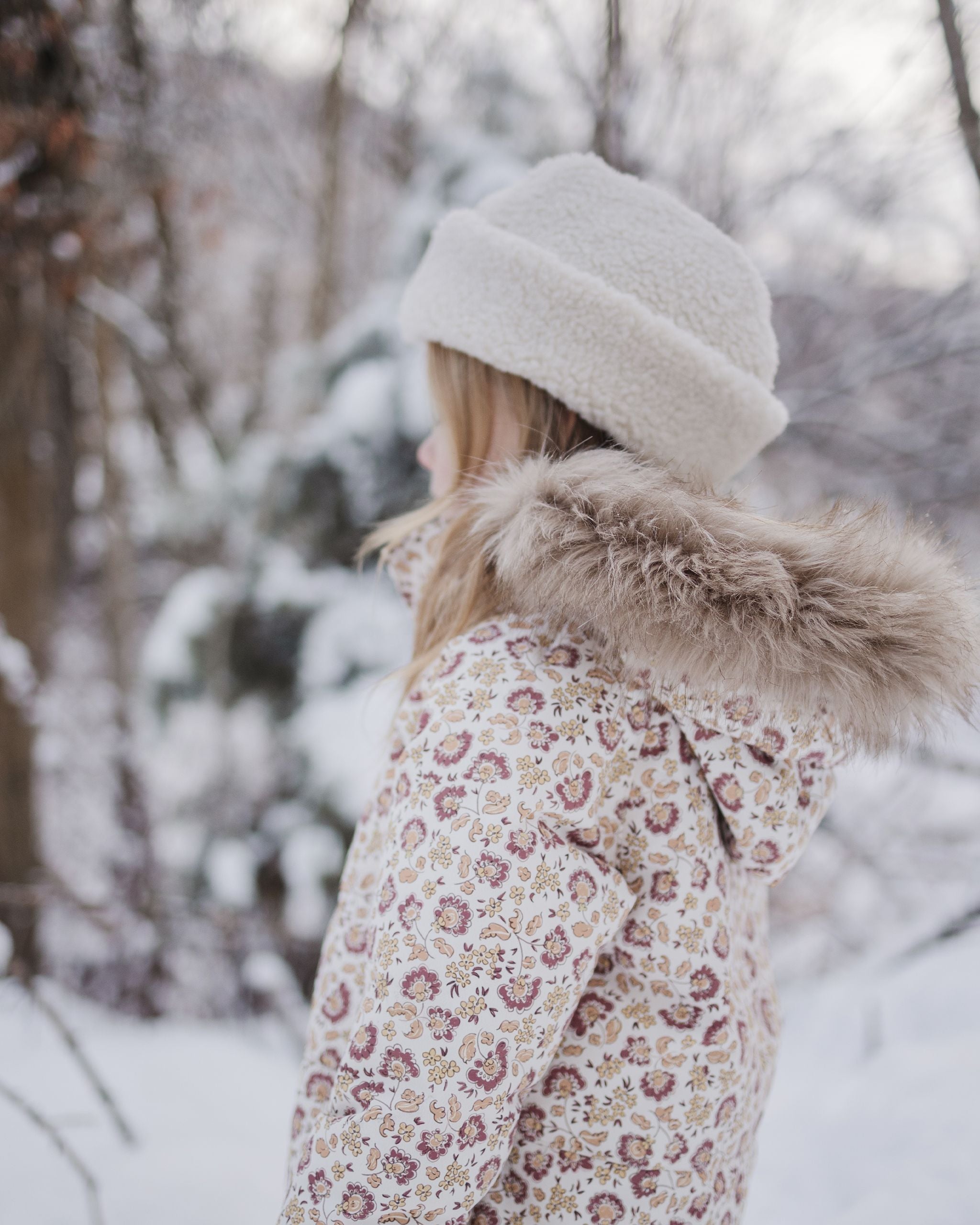 Snow Puffer Suit - Harvest Floral