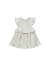 Brielle Dress - Ocean Stripe