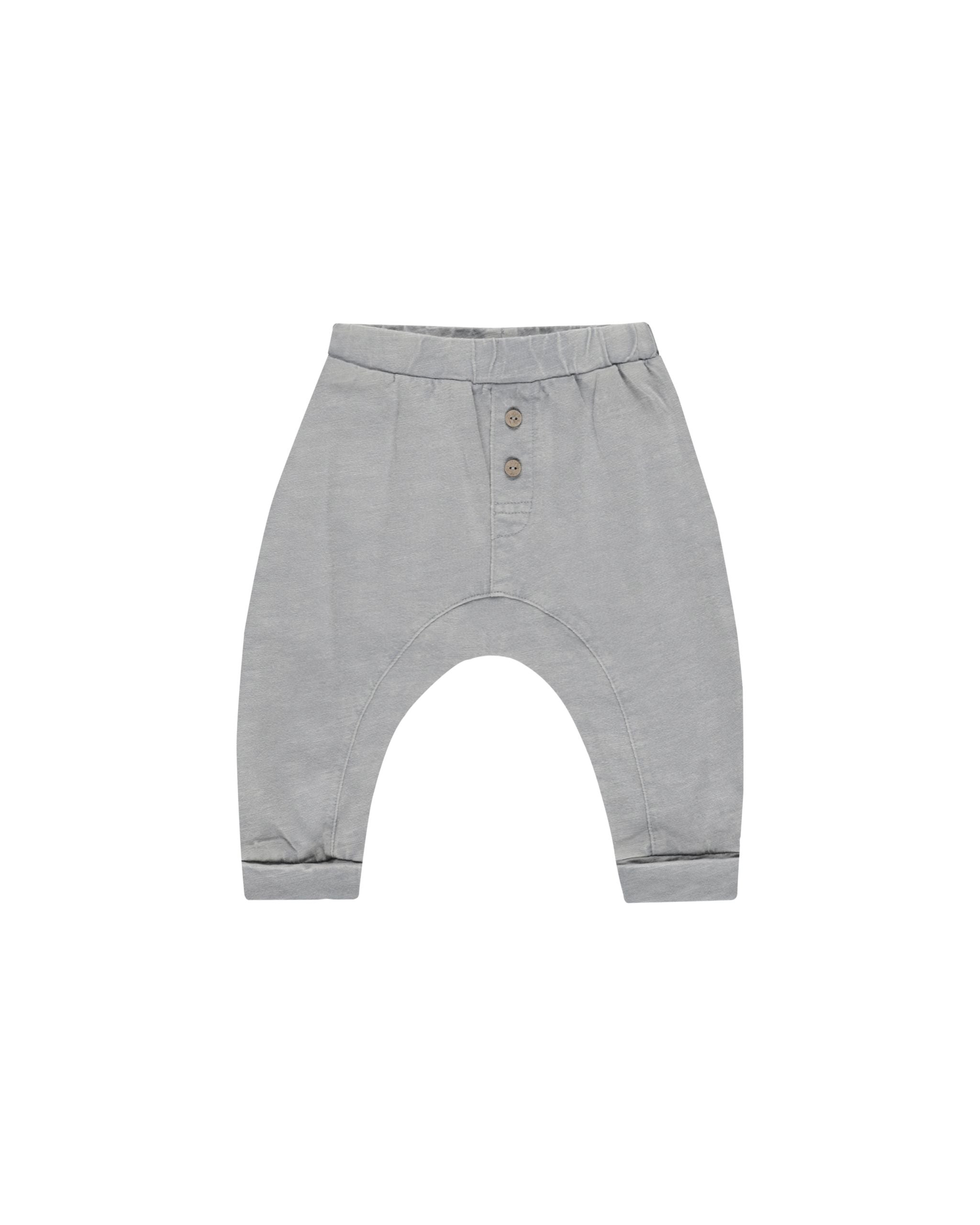 BABY CRU PANT || DUSTY BLUE