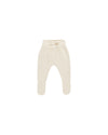 FOOTED KNIT PANT || NATURAL