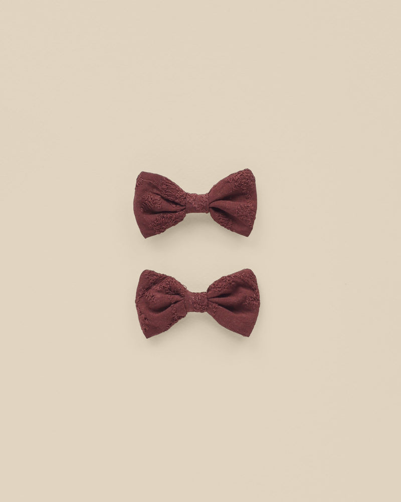 LITTLE BOW CLIP || FIG