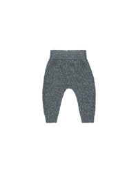 KNIT PANT || HEATHERED INDIGO