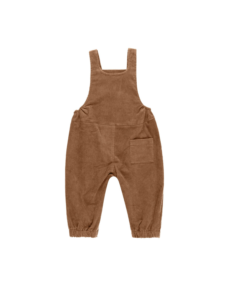 CORDUROY BABY OVERALLS || CINNAMON