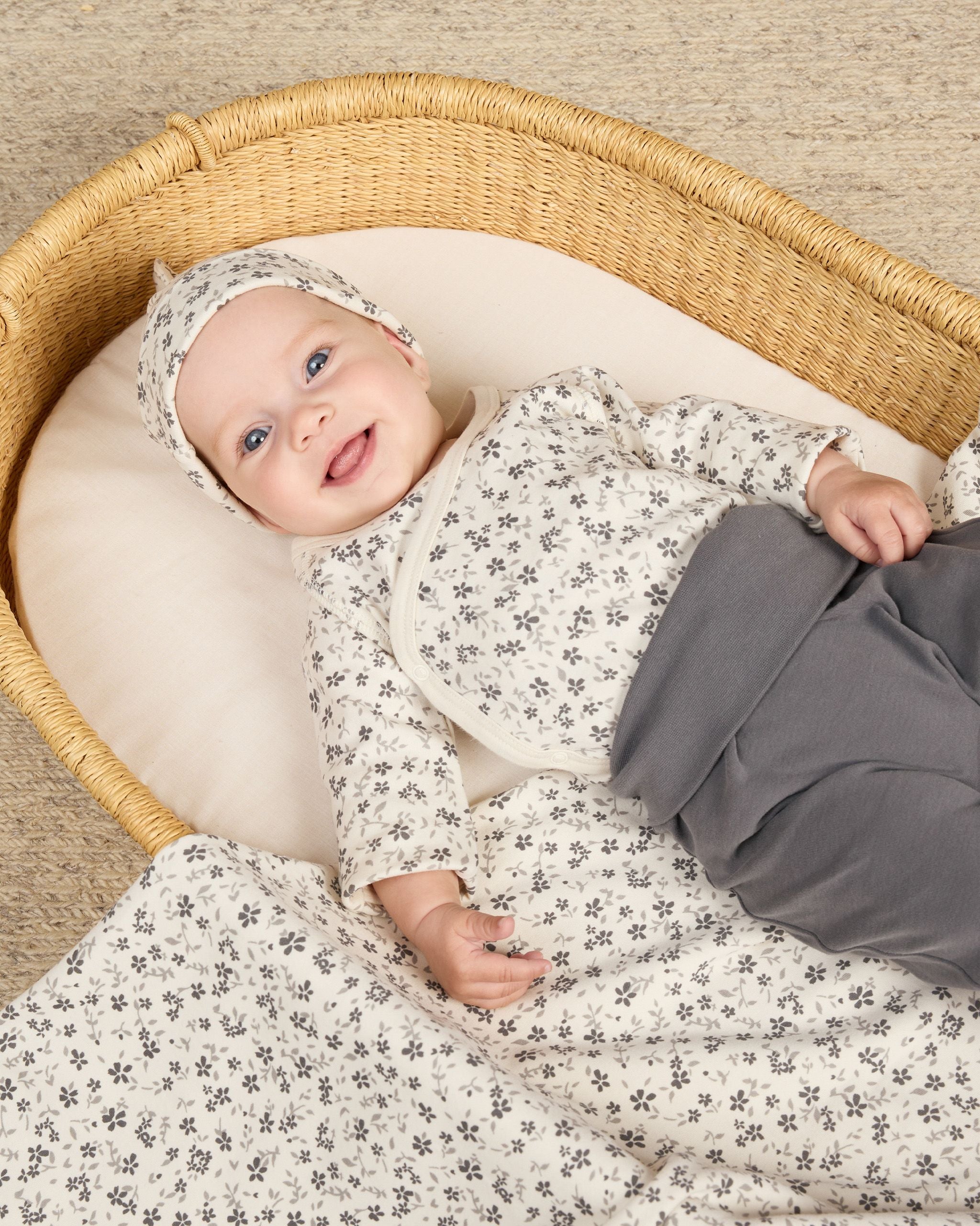 BABY PANT SET || INDIGO, IVORY