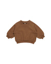 POCKET SWEATSHIRT || CINNAMON