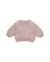 POCKET SWEATSHIRT || MAUVE