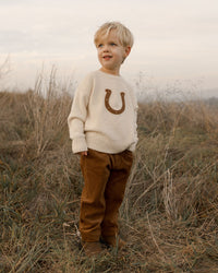 CASSIDY SWEATER || HORSESHOE