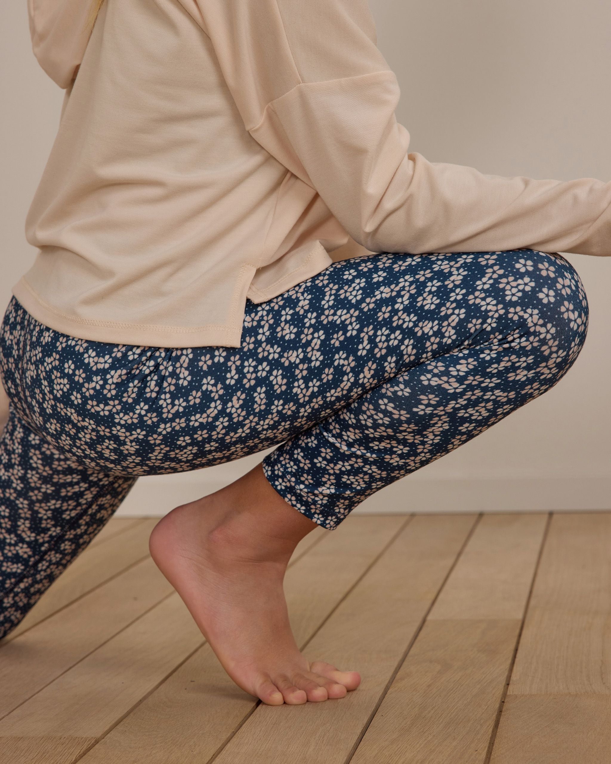 BASIC LEGGING | BLUE FLORA