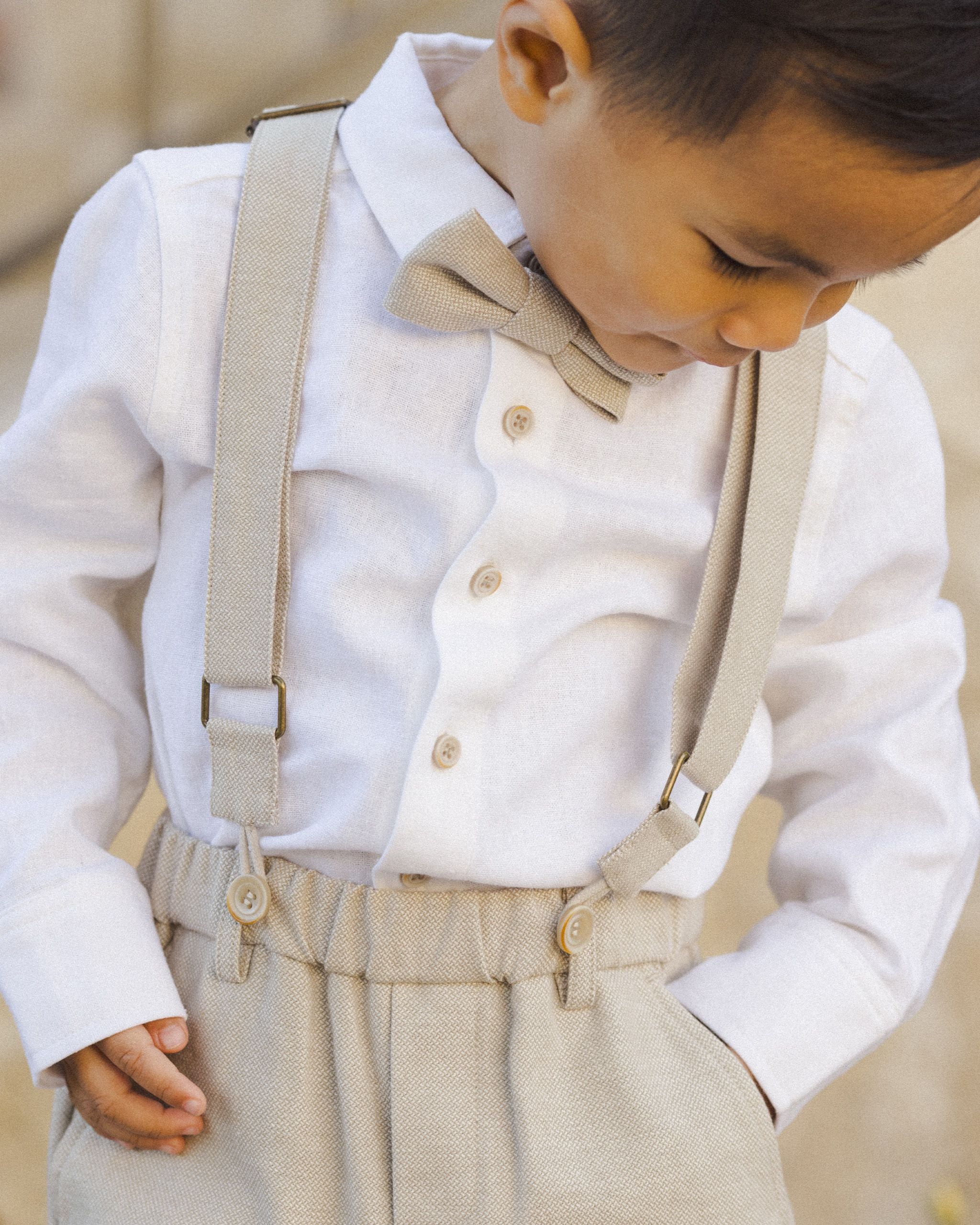 HARRISON BUTTON DOWN || WHITE