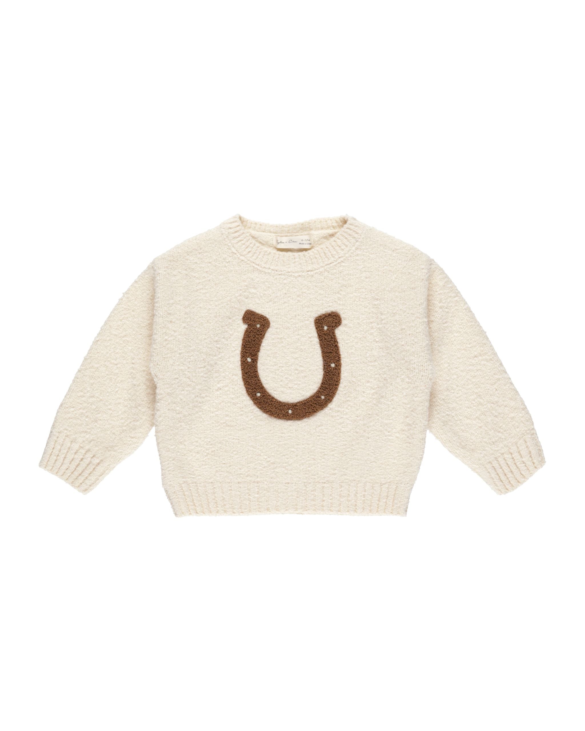 CASSIDY SWEATER || HORSESHOE