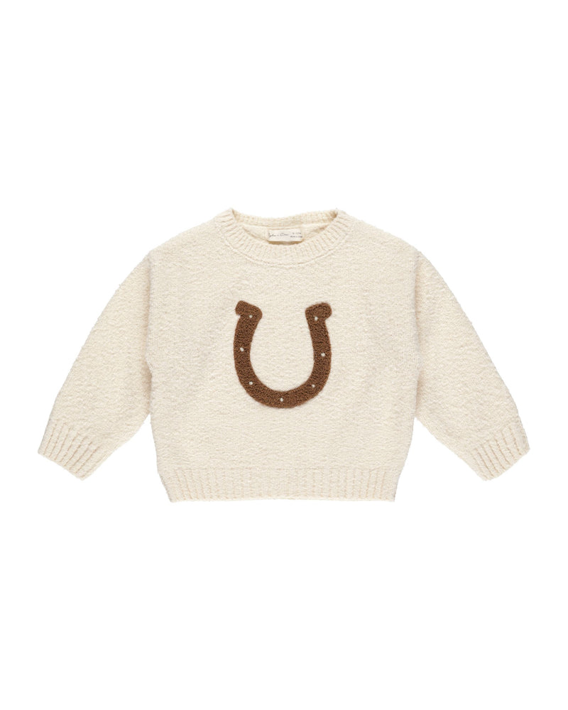 CASSIDY SWEATER || HORSESHOE