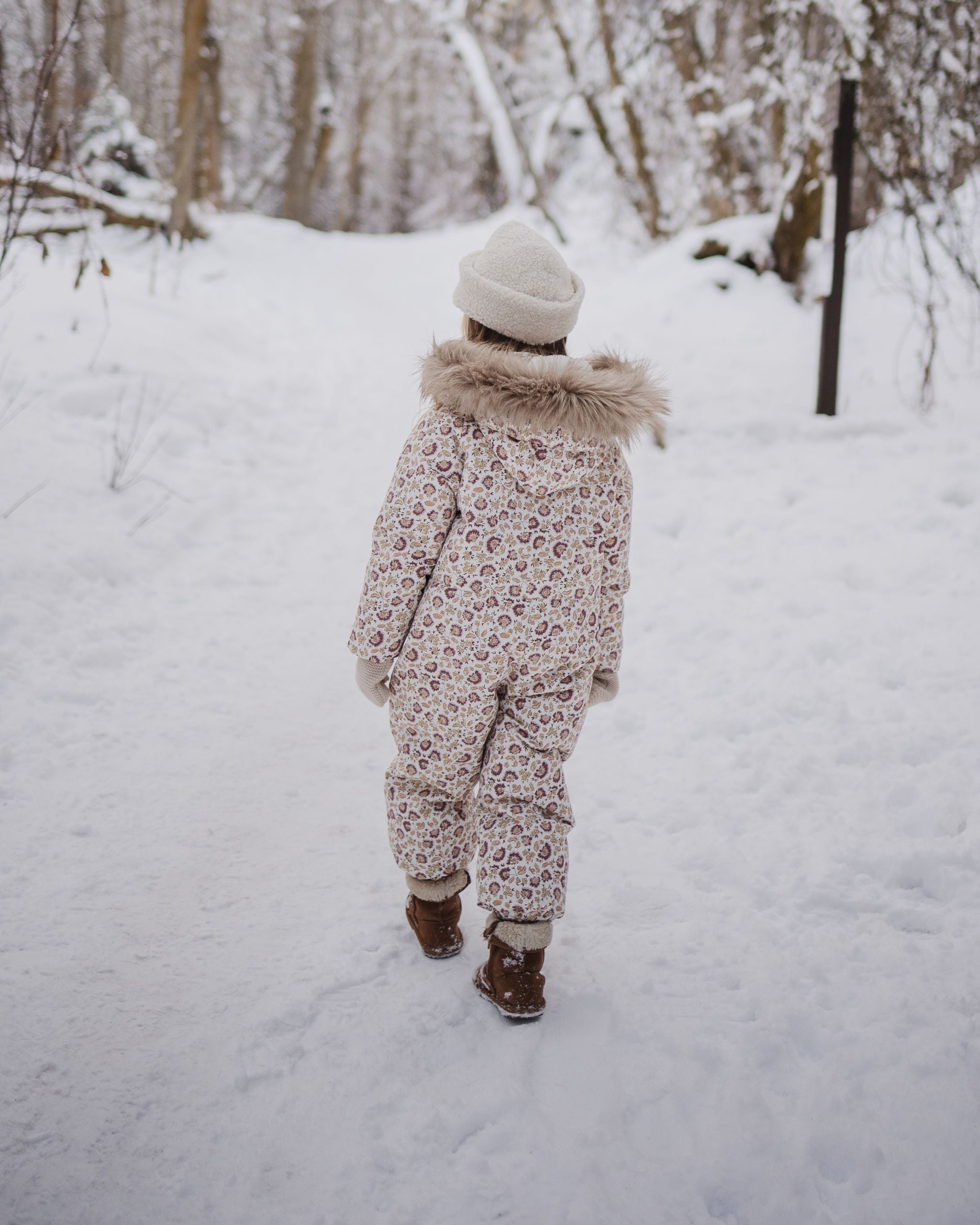 Snow Puffer Suit - Harvest Floral