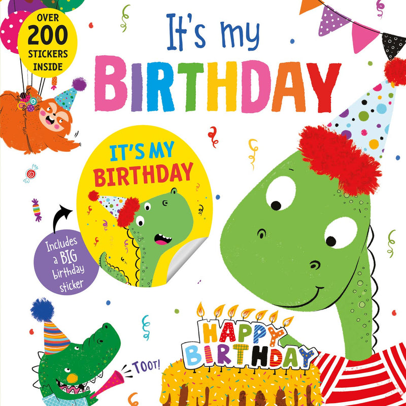 It's My Birthday Book (Dinosaur Cover)