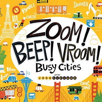 Zoom! Beep! Vroom! Busy Cities Book