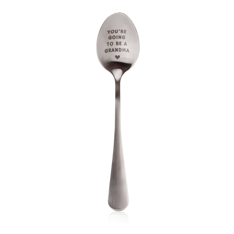 You're Going to be a Grandma Pregnancy Reveal Spoon