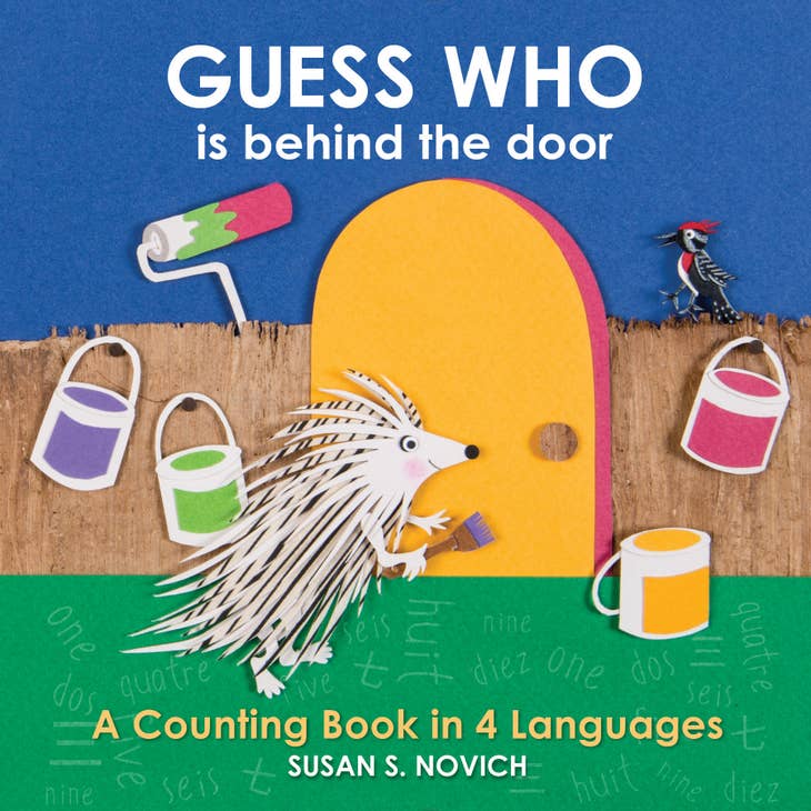 Guess Who Is behind the Door: A Counting Board Book in 4 Languages
