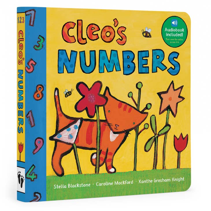 Cleo's Numbers Board Book w/Audio
