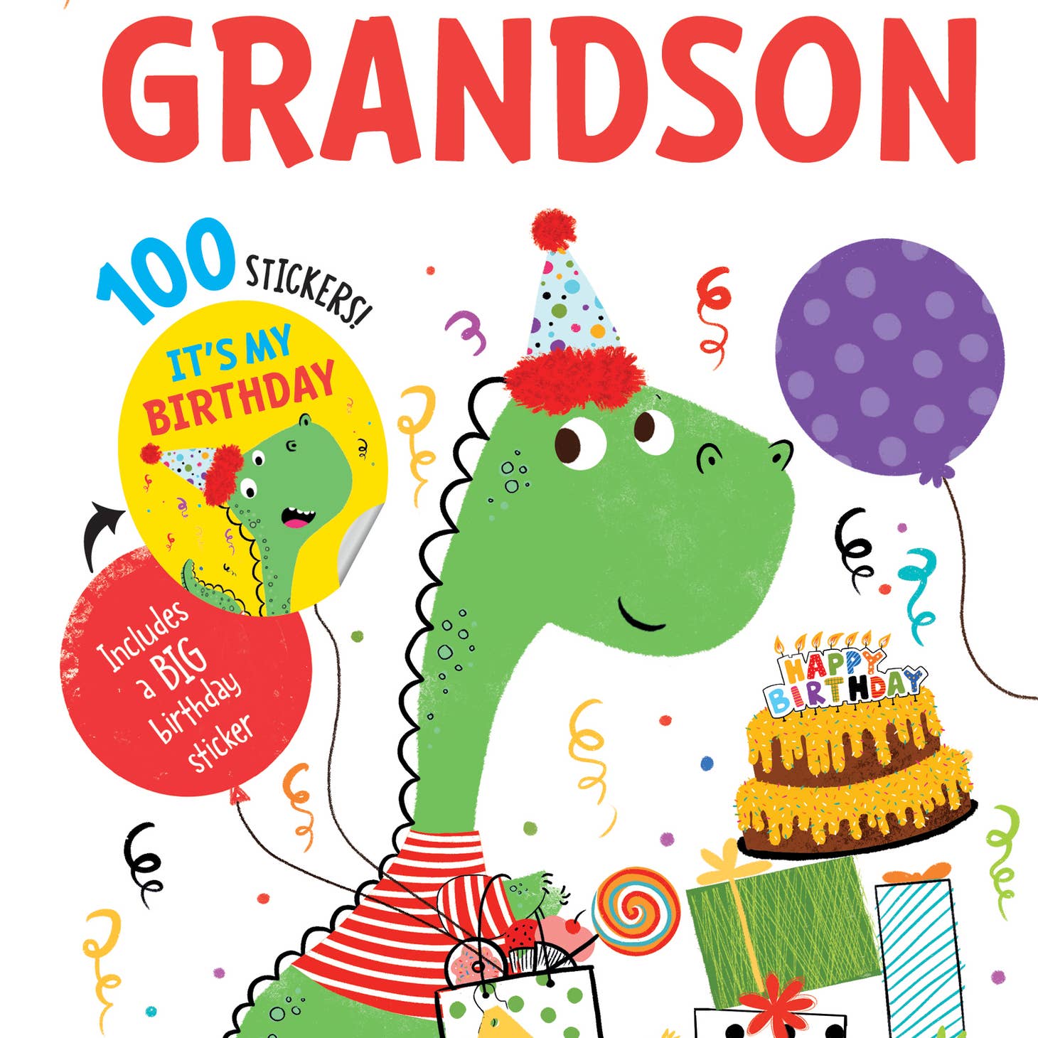 Happy Birthday Grandson Book
