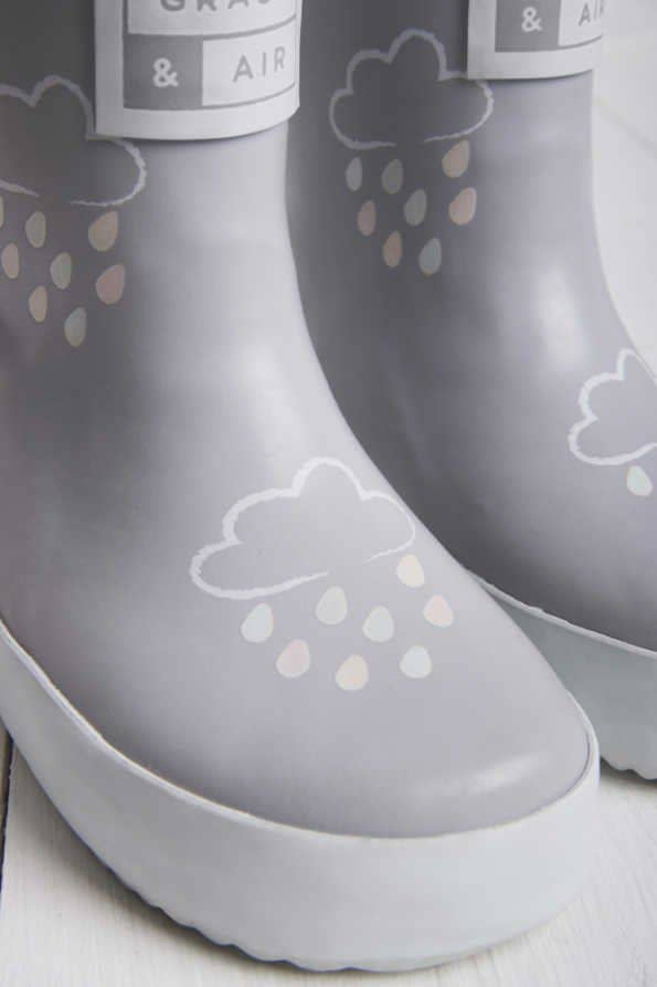 Color Changing Rainboots - Grey