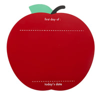 First and Last Day of School Reversible Apple Chalkboard Sign