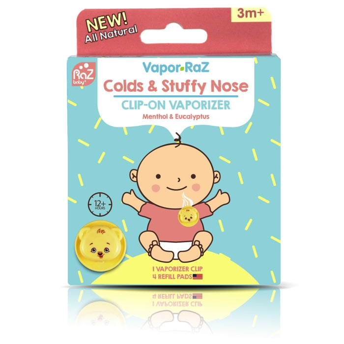 Clip-on Vaporizer - Natural Baby Cough & Cold Relief