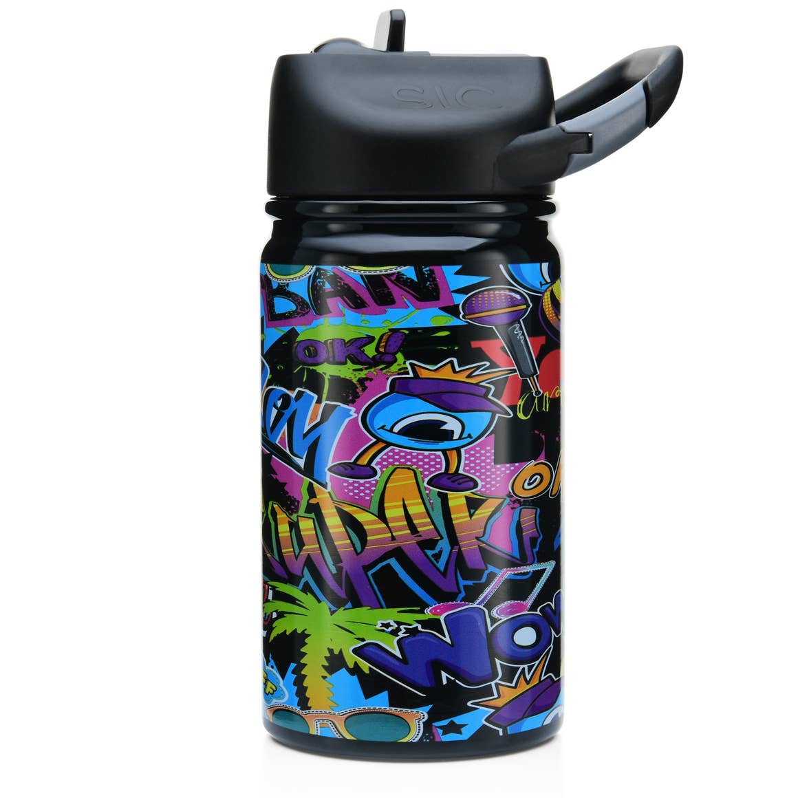 SIC Cups lil 12oz graffiti cup against white backdrop