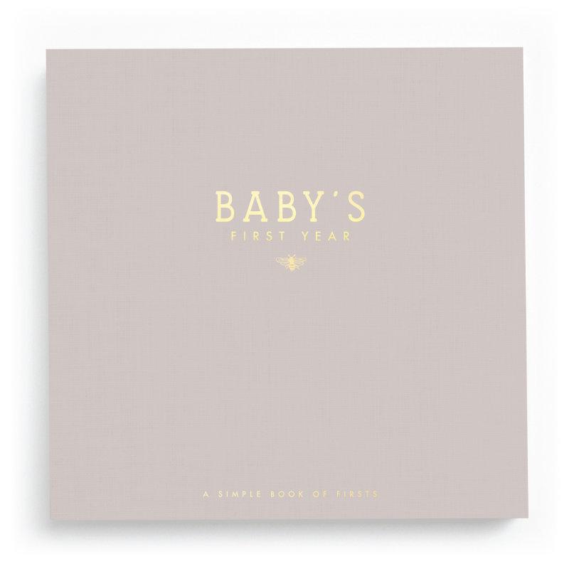 Lucy Darlings honey bee luxury memory book against white backdrop