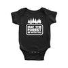 The Northwest Store black may the forest be with you bodysuit