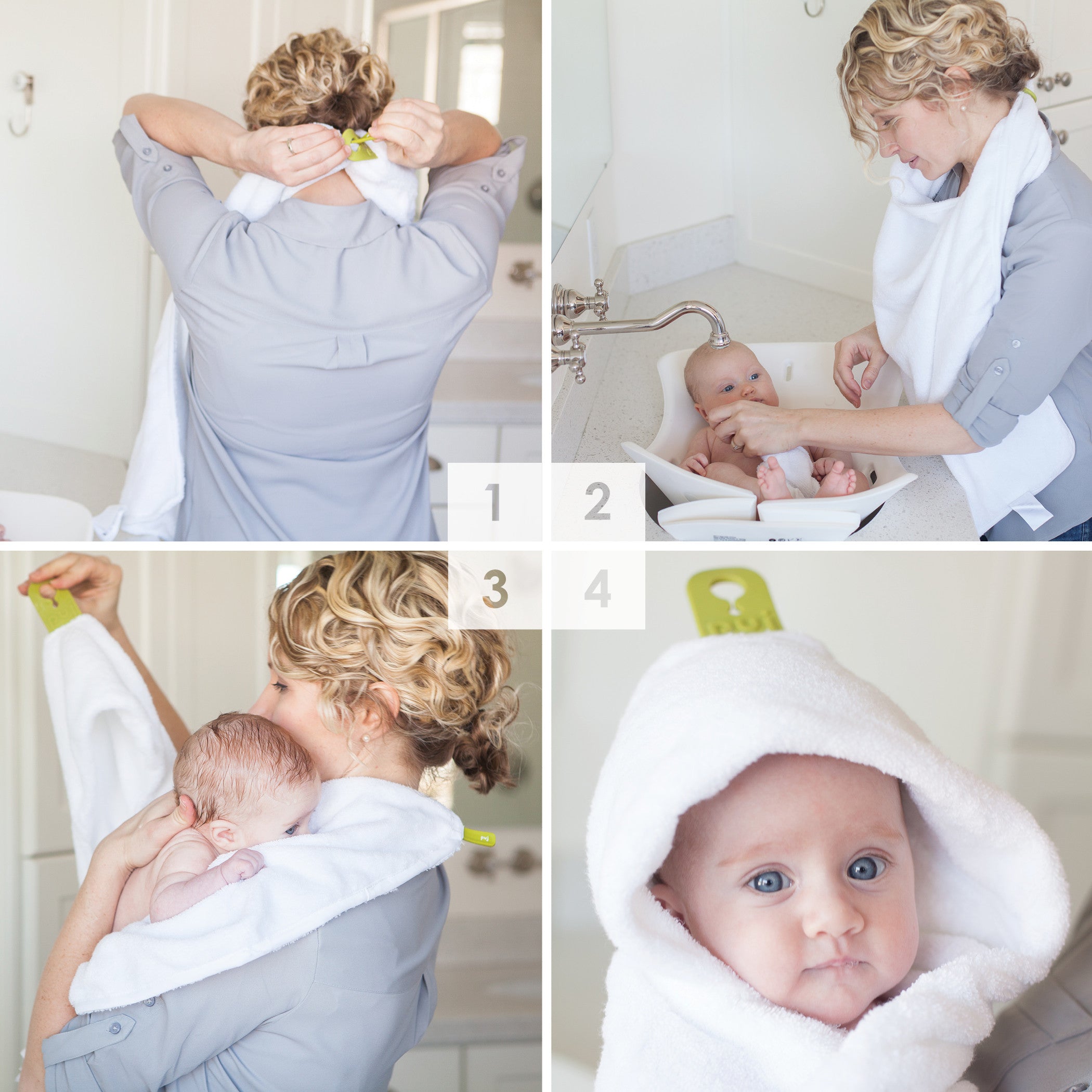 Baby hug towel 2025