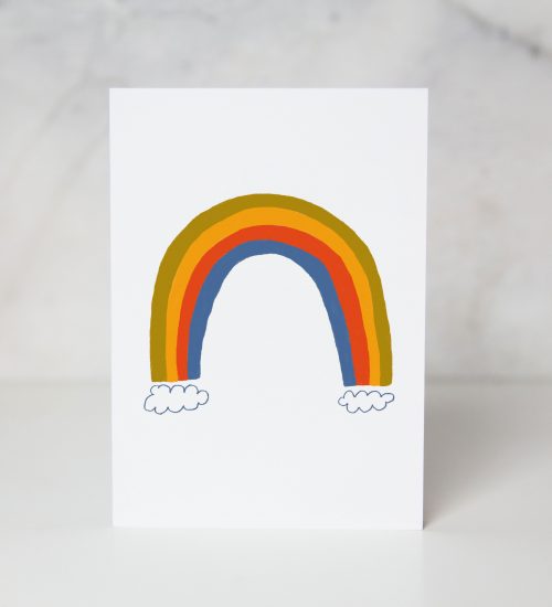 Rainbow - Greeting Card
