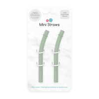 Ezpz Sage Mini straws replacement pack against white backdrop