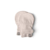 Goumikids summit bamboo organic cotton stay-on mitts against white backdrop