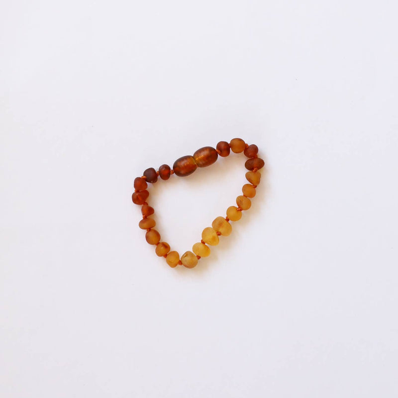 Baltic Amber Teething Anklet (4 Colors)