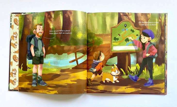 Let's Go on a Hike! - A Children's Book Written in English