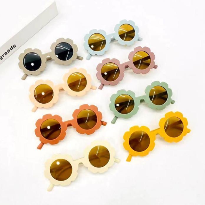 Flower Sunglasses - Multiple Colors